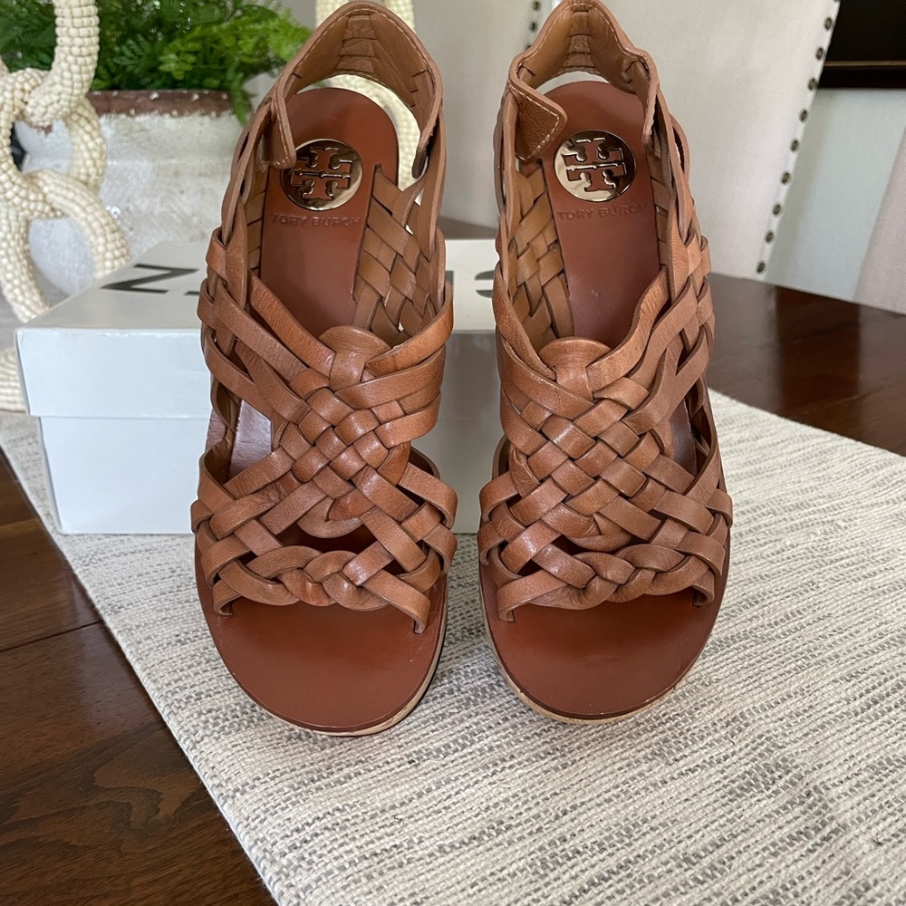 Tory Burch Cork Wedges